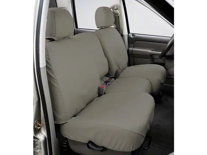 Covercraft 19-22 Ford F150 Polycotton SeatSaver Custom Second Row Seat Covers - Misty Grey