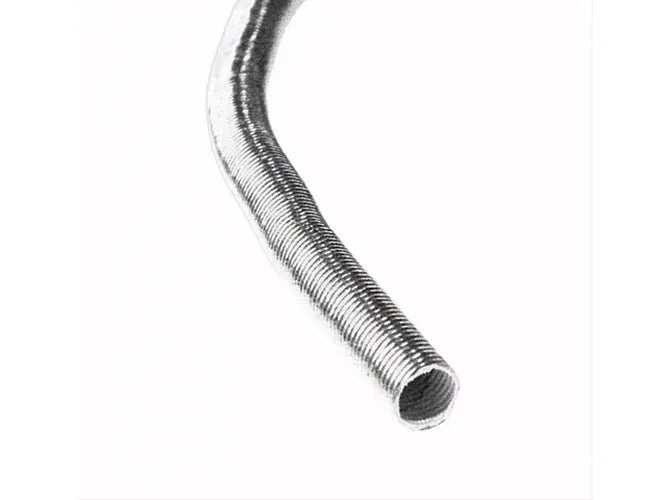 Heat Sleeve 1 1/4 Inch x 3 Foot Wire/Hose Insulation Up To 750 Degree Silver Thermo Flex Thermo Tec