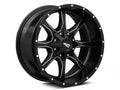 MO970 20x9 8x165.10 SATIN BLACK MILLED (18 mm)