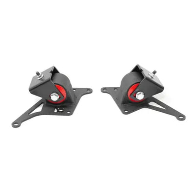 Innovative 01-05 Mazda Miata NB 1.8L Black Steel Replacement Mounts 85A Bushings (No Trans Mount)