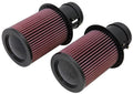 K&N Engineering air filter installed view