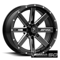 M41 18X7 4X137.00 GLOSS BLACK MILLE