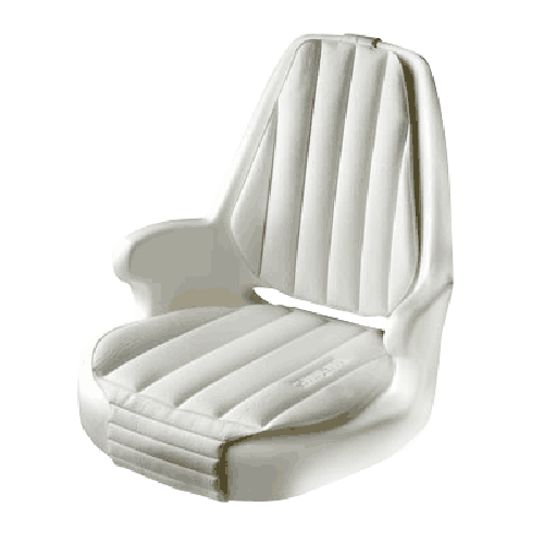 CAPTAIN BASE SEAT, WHITE (EXCL. CUS