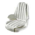 CAPTAIN BASE SEAT, WHITE (EXCL. CUS
