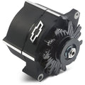 Alternator Raised Bowtie Emblem Black Crinkle