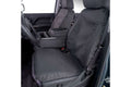 Covercraft 19-20 Ford F-150 Polycotton SeatSaver Custom Front Row Seat Covers - Charcoal