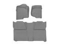 WeatherTech Grey Front Rear FloorLiner HP Fits -20-14 Chevrolet GMC 46066-1-0IM