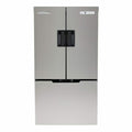 SUNRISE 15 CU FT 12V DC REFRIGERATOR WHITE GLASS