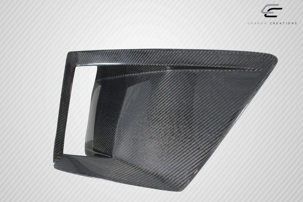 2016-2018 Chevrolet Camaro Carbon Creations DriTech Grid Front Bumper Air Duct Extensions Add Ons Spat Extensions - 2 Piece