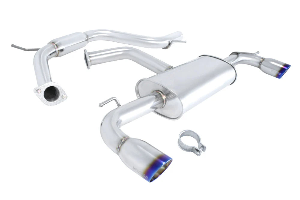 Megan Cat-Back VW Golf GTI(MK6) Only 10-13 OE-RS Exhaust Burnt Rolled Tips