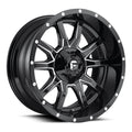D627 20X10 5X4.5/5.0 GL-BLK-MIL -18MM