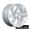 U134 20X8 6X5.5 SLV-BRS-MIL-DCL 1MM
