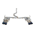 Remark 2015+ Subaru WRX/STi 4in Quad Cat-Back Exhaust Titanium Stainless Non-Resonated