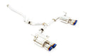 Remark 2015+ Subaru WRX/STi 4in Quad Cat-Back Exhaust Titanium Stainless Non-Resonated
