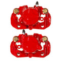 Power Stop 84-95 Toyota Pickup Front Red Caliper w/Bracket - Pair