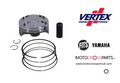 Vertex Piston 20-24 Yamaha WR 250 F 250cc Forged High Compression Piston Kit, 14.7:1 Comp.
