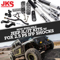 FOX 2.5 IFP Rear Shock - Single Performance Series 2-3.5 Lift Jeep Wrangler JL