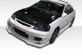 2001-2005 Honda Civic 2DR Duraflex Bomber Side Skirts Rocker Panels - 2 Piece