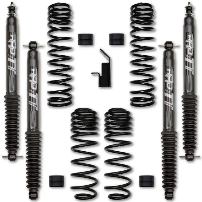 Rock Krawler 2.0 Inch Starter System - S1 Lift Kit with Shocks JT20SS-S1