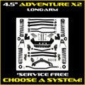 20C WRANGLER JLU 4DOOR4.5IN ADVENTUREX LONG ARM SUSPENSION B51