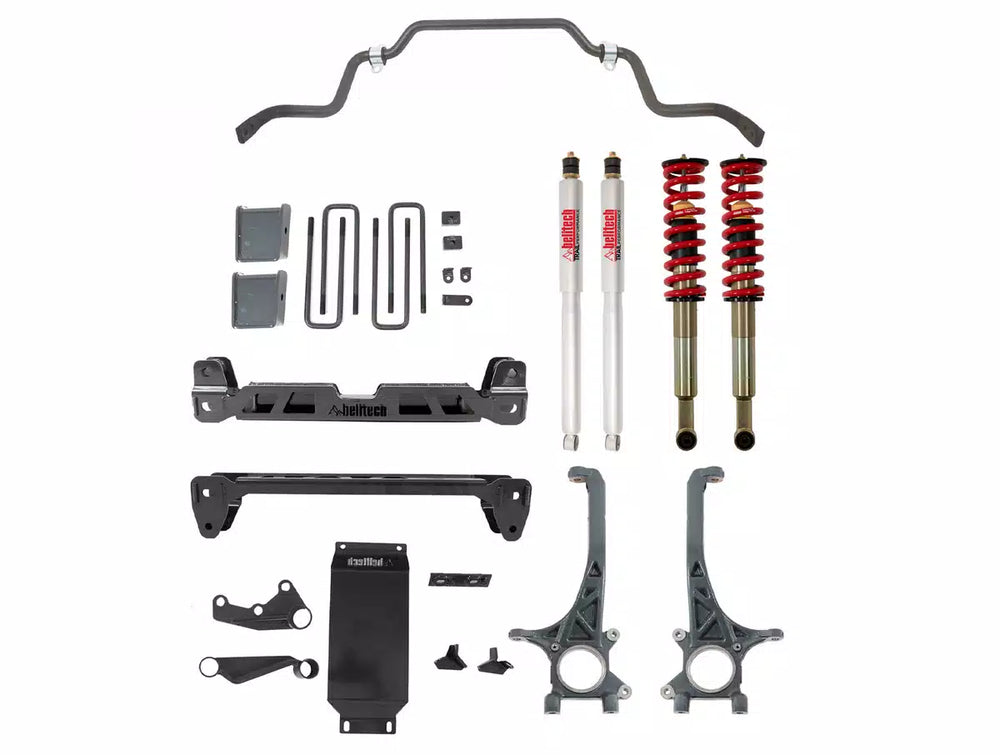 46IN LIFT KIT FRONT/REAR TRAIL PERFORMANCE COILOVERS/SHOCKS