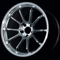Advan RZ-DF2 19x8.5 / +45 Offset / 5x100 / 63mm Bore / Diamond Cut and Hyper Platinum Black