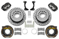 Wilwood Chevrolet 7-5/8in Rear Axle Dynapro Disc Brake Kit 11in Drilled/Slotted Rotor -Black Caliper
