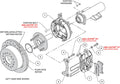 Wilwood Chevrolet 7-5/8in Rear Axle Dynapro Disc Brake Kit 11in Drilled/Slotted Rotor -Black Caliper
