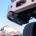 ~(45 lbs. 53X25X9)~ 19-Current - JL-JLU Notorious Dovetail Rear Flare - Semi Gloss Black Powder Coat Alum Semi Gloss Black PC