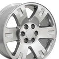 20 IN REPLICA WHEEL CV81 FITS GMC YUKON RIM 20X8.5 POLISHED WHEEL