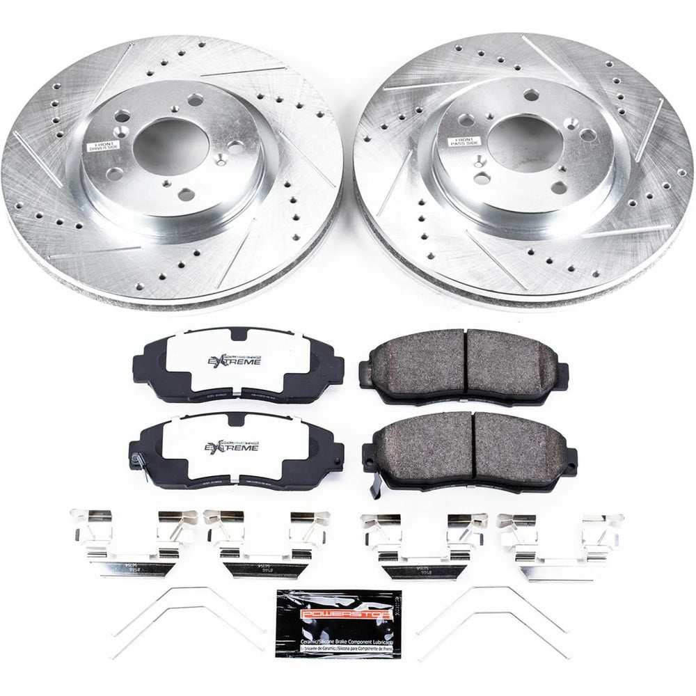Power Stop 11-14 Honda Odyssey Front Z23 Evolution Sport Brake Kit