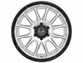 ICON Alloys Cajon 20x9 / 5x5 / -12mm / 4.5in BS Silver Machined Wheel w/ GB Lip