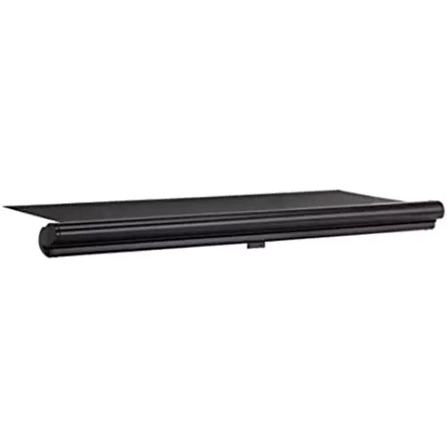 SLIDE TOPPER DELUXE W/RAIL BLACK 120IN