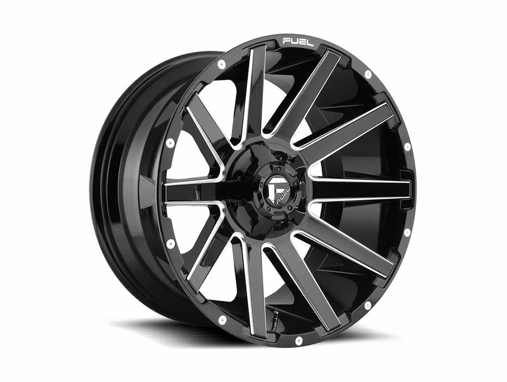 D615 20X10 8X180 GL-BLK-MIL -18MM