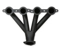Tight Fit Block Hugger Headers Black Paint Chevy LS Motor Tube Size 1-5/8 Inch Collector Size 2-1/2 Inch Black Paint FlowTech