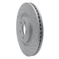 DFC 06-21 Jaguar Super V8 Front Right Drilled & Slotted Geoperformance Rotor