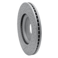 DFC 06-21 Jaguar Super V8 Front Right Drilled & Slotted Geoperformance Rotor