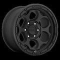 KMC Wheels black auto part