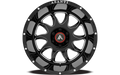 Wheel Pros AB810 20X12 5X5.0 G-BLK MILL -44MM AB810-20125044NGM
