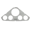 AutoMeter Mounting Sol. 55-59 Chevy Truck Billet Panel/Gauge Kit - 3-3/8in. (x1) & 2-1/16in. (x4)