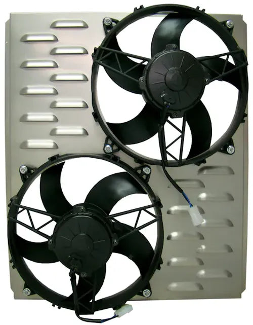 DUAL 11IN HIGH CFM FAN & SHROUD