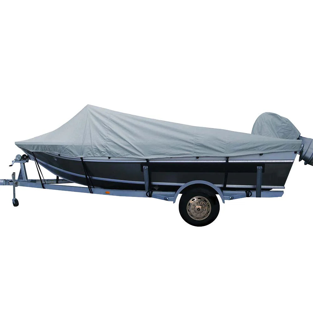 BOAT COVER AFB-19 O/B PFII GRAY