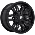 ~(43 lbs. 23X23X13)~ SLEDGE 20x10 8x165.10 GLOSS BLACK MILLED (-18 mm)
