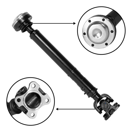 NEW USA Standard Front Driveshaft for Dakota Conv 24-1 4 Flange to Flange DAKOTA FRNT DRIVESHAFT