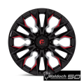 D823 20X9 6X135 G-BLK MILL C-RED 1M