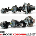 ~(600 lbs. 84X24X24)~ Pro Rock 62 Front Axle Assembly 5x5.5 ARB Air Locker 5.38 RandP 68.5 Width - 2007-2018 Jeep JK