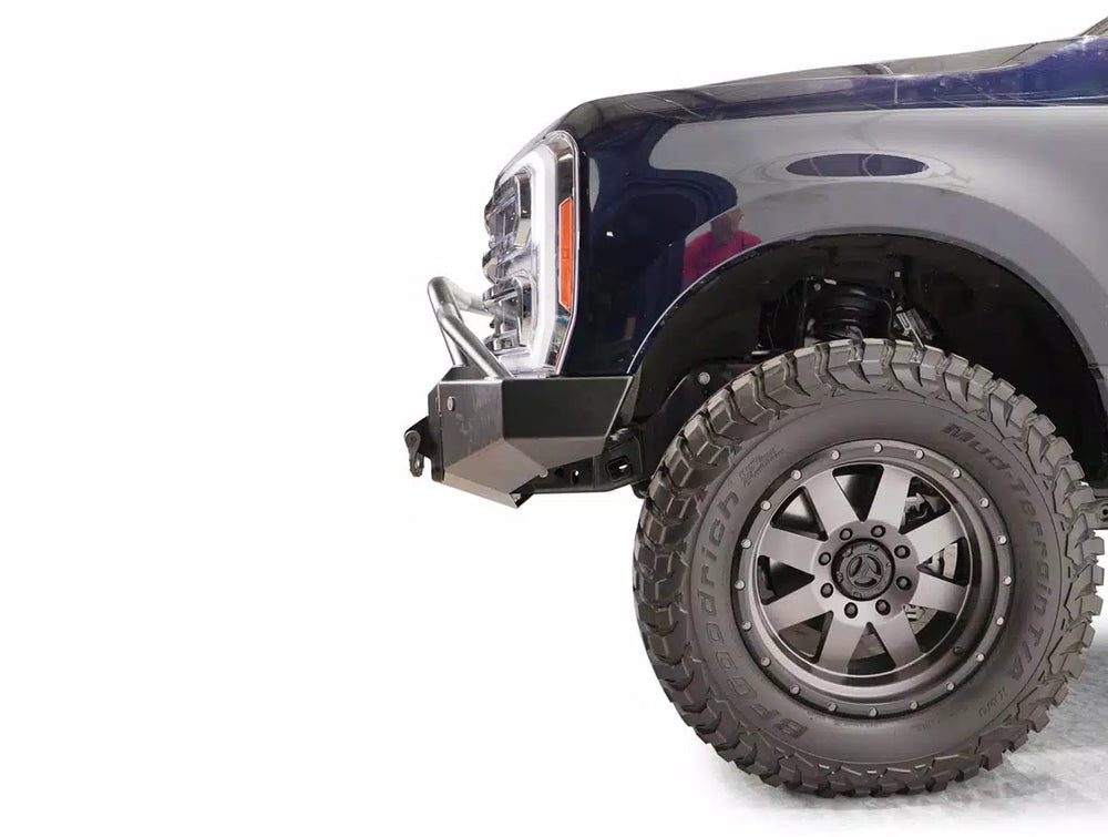 23C F250/F350 SUPER DUTY PREMIUM FRONT WINCH BUMPER W/ PRERUNNER GUARD