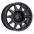Nomad N505SB Touring 16x8in / 5X150 BP / 0mm Offset / 110.5mm Bore - Satin Black