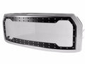 FRONT MESH GRILLE WITH RIVET MESH CHROME RIVET