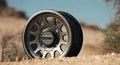 Method MR414 Bead Grip 15x7 / 4+3/13mm Offset / 5x4.5 / 76mm CB Graphite Wheel